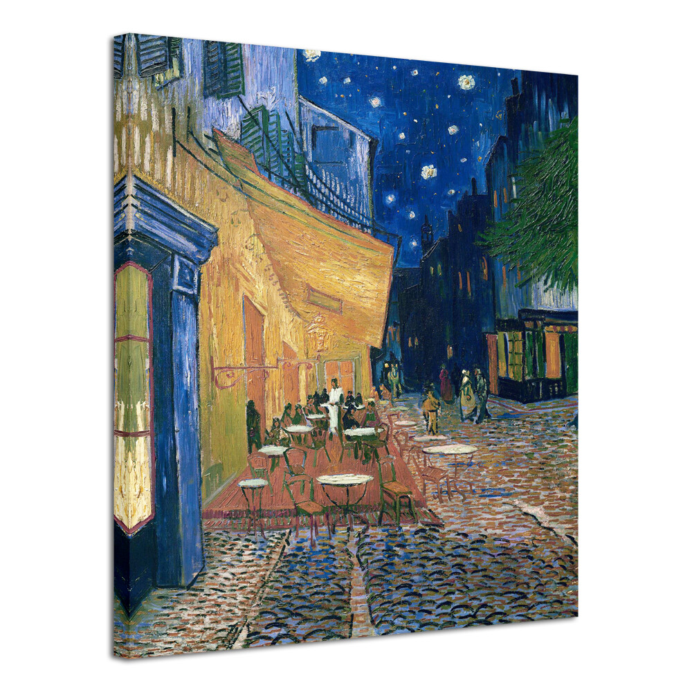 Van Gogh Paintings Repro Wall Art Canvas Print Picture Home Decor Cafe Terrace