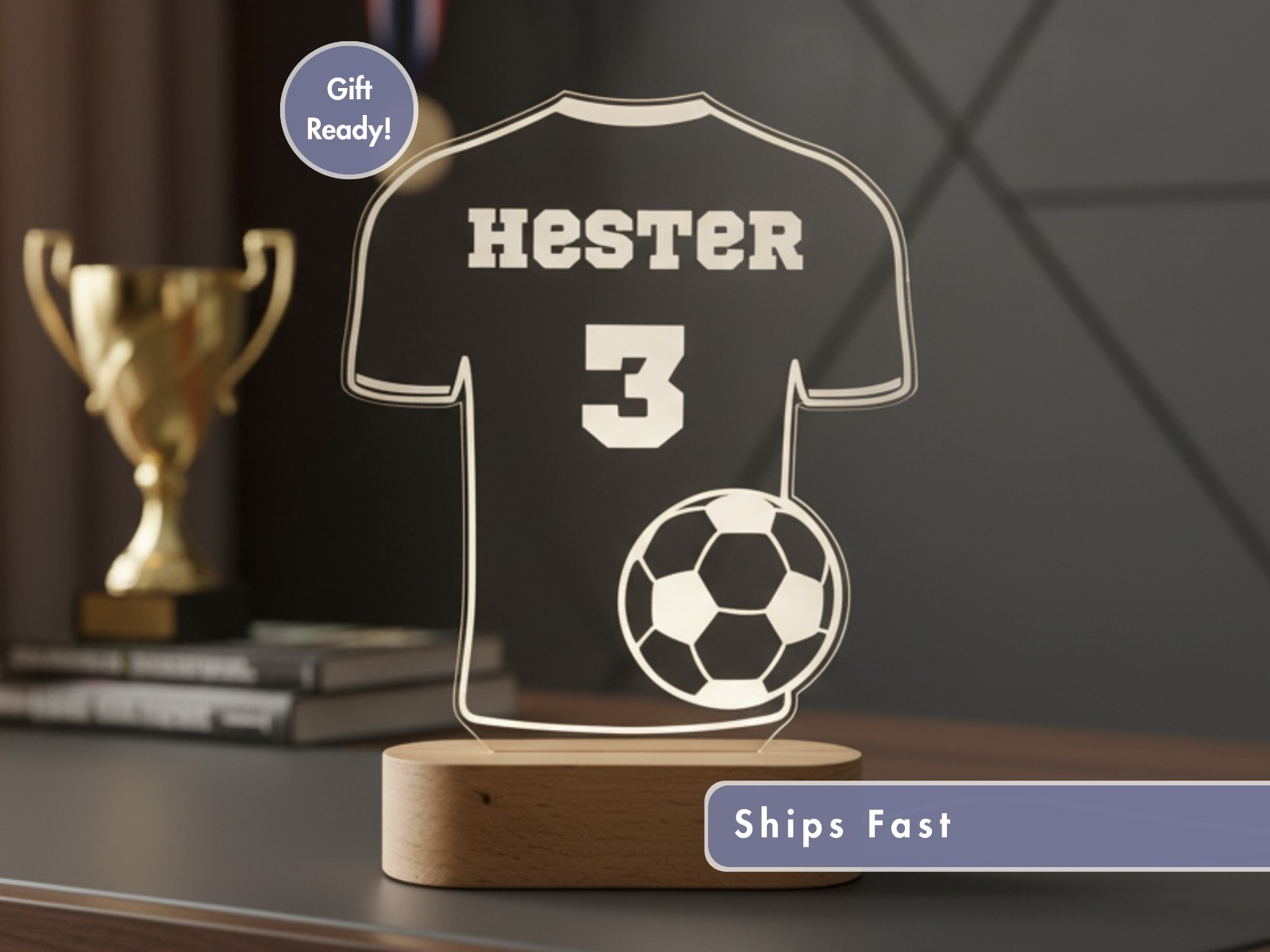 Personalized Soccer T-Shirt – Custom Tee Gift for Lovers, Kids & Adults Sport