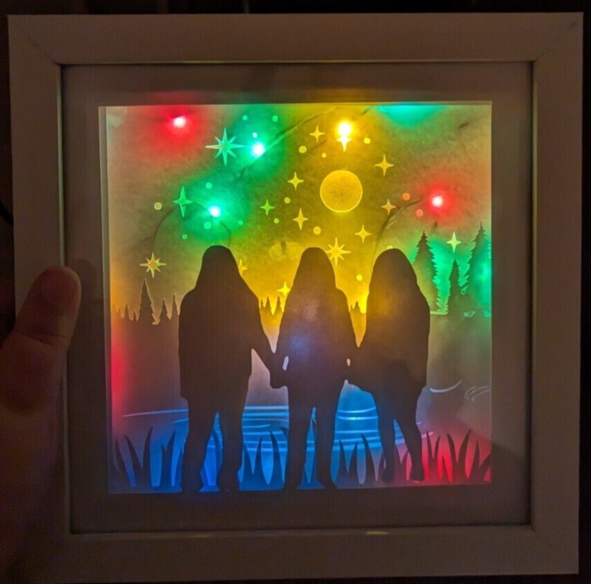 Custom shadow boxes / lightbox / night light