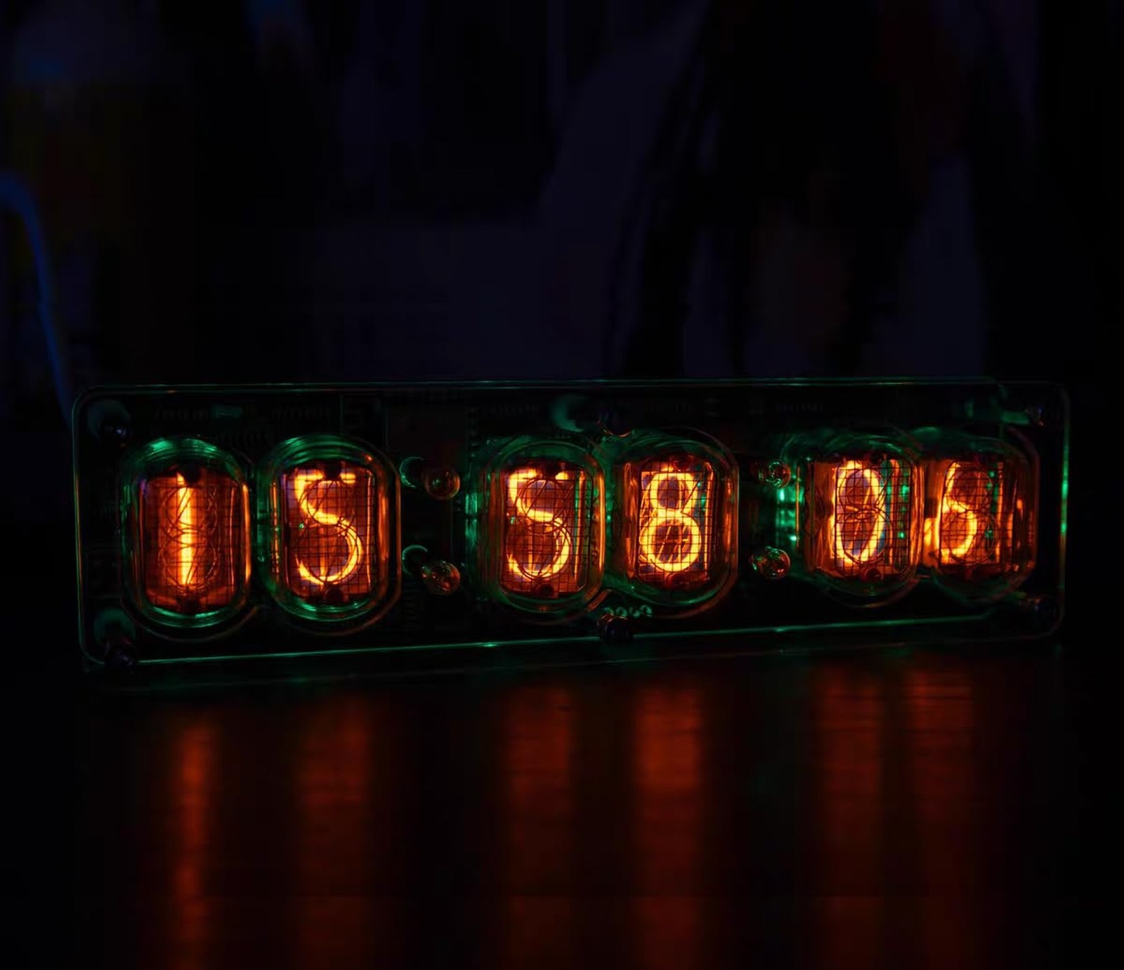 Nixie Clock, Ex-USSR IN12 Clock with 6 Tubes, WiFi Timing, 12/24 Hour Switchi…
