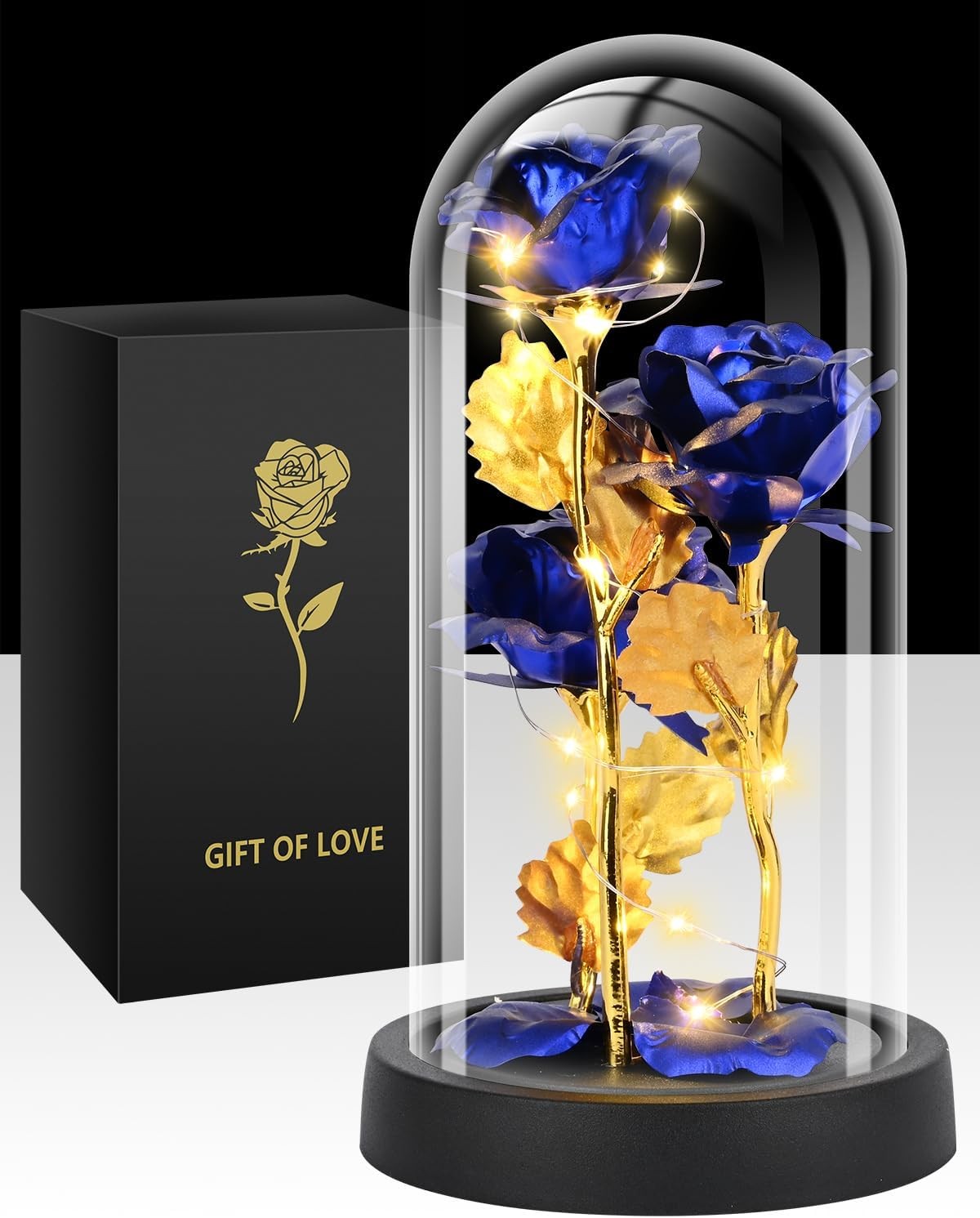 Valentines Day Rose Gifts for Her, Womens Gift for Birthday Gifts for Women Mom