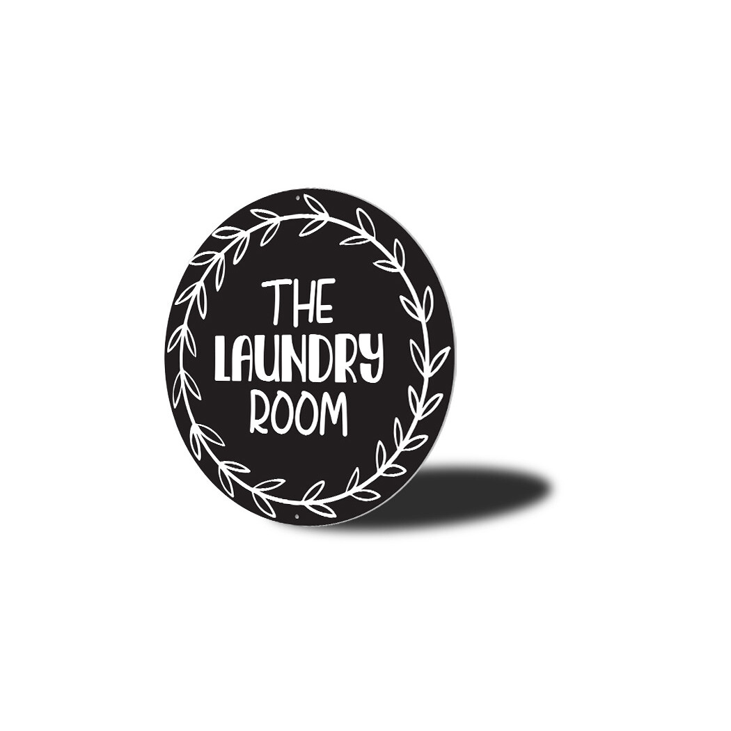 The Laundry Room Metal Sign