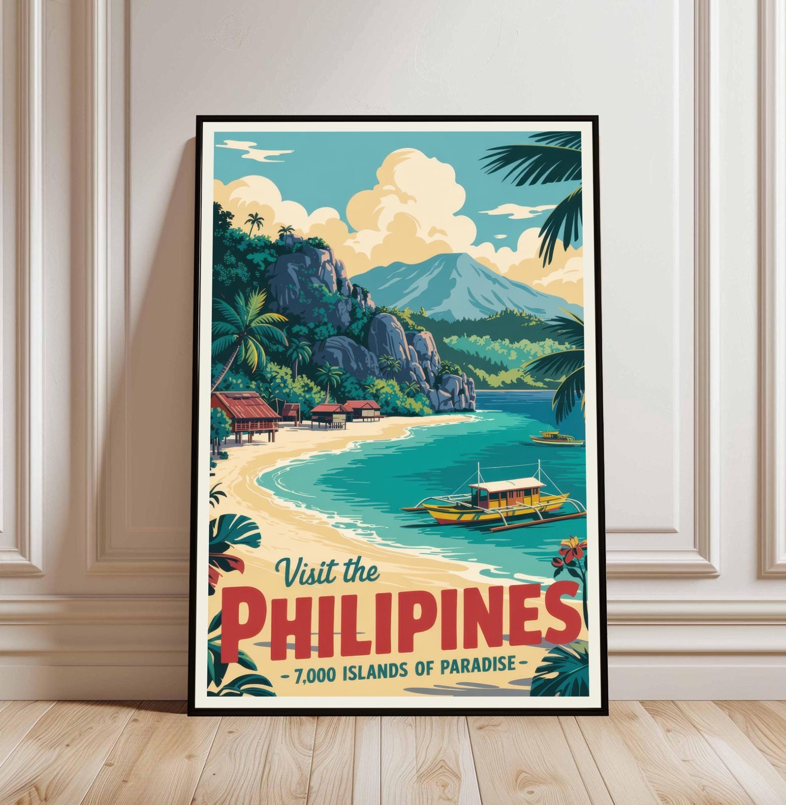Philippines Travel Print – Asia, Philippines Poster, Travel Wall Art
