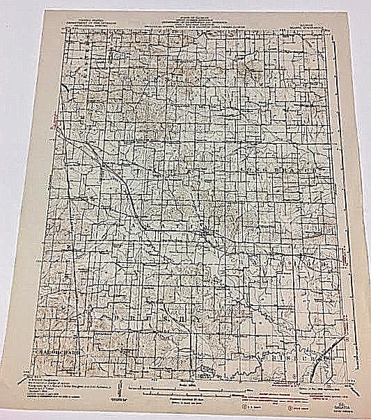 Vintage & Antique Illinois Maps 1892-1949 Edition Not Modern Copies Your Choice