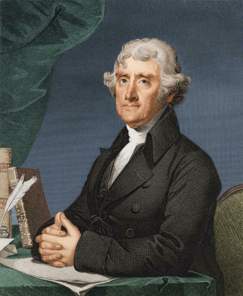 THOMAS JEFFERSON GLOSSY POSTER PICTURE PHOTO BANNER president independence 3949