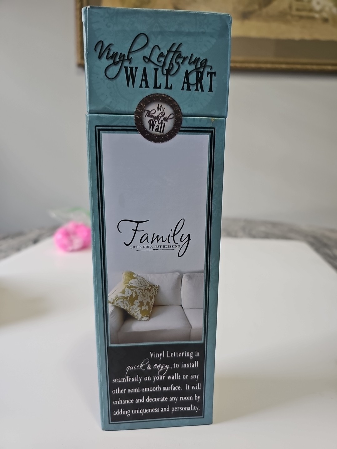 Family Greatest Blessing Quote Vinyl Wall Decal Home Decor Stcker Thoughtful Wal