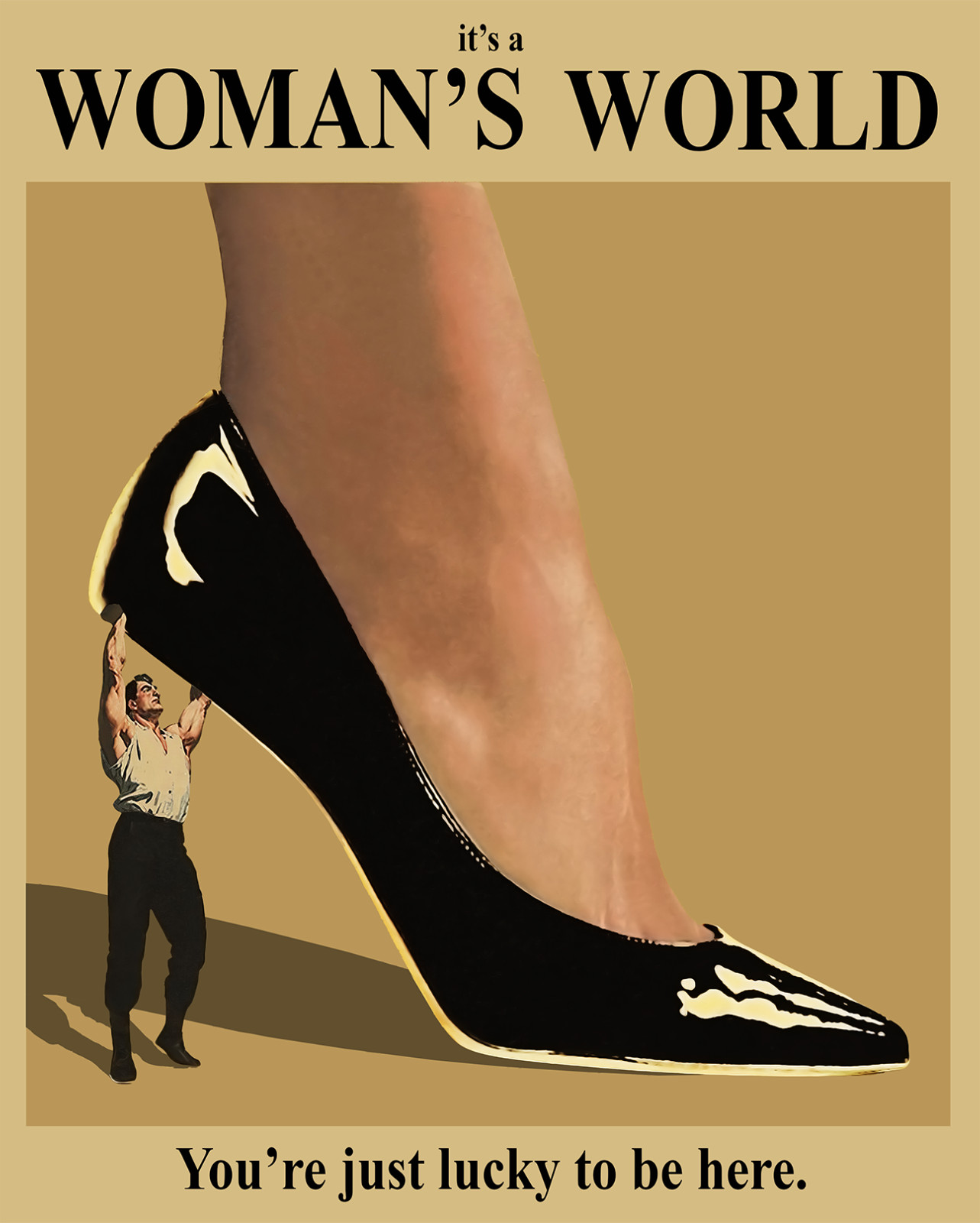 Woman’s World Giantess Premium POSTER MADE IN USA