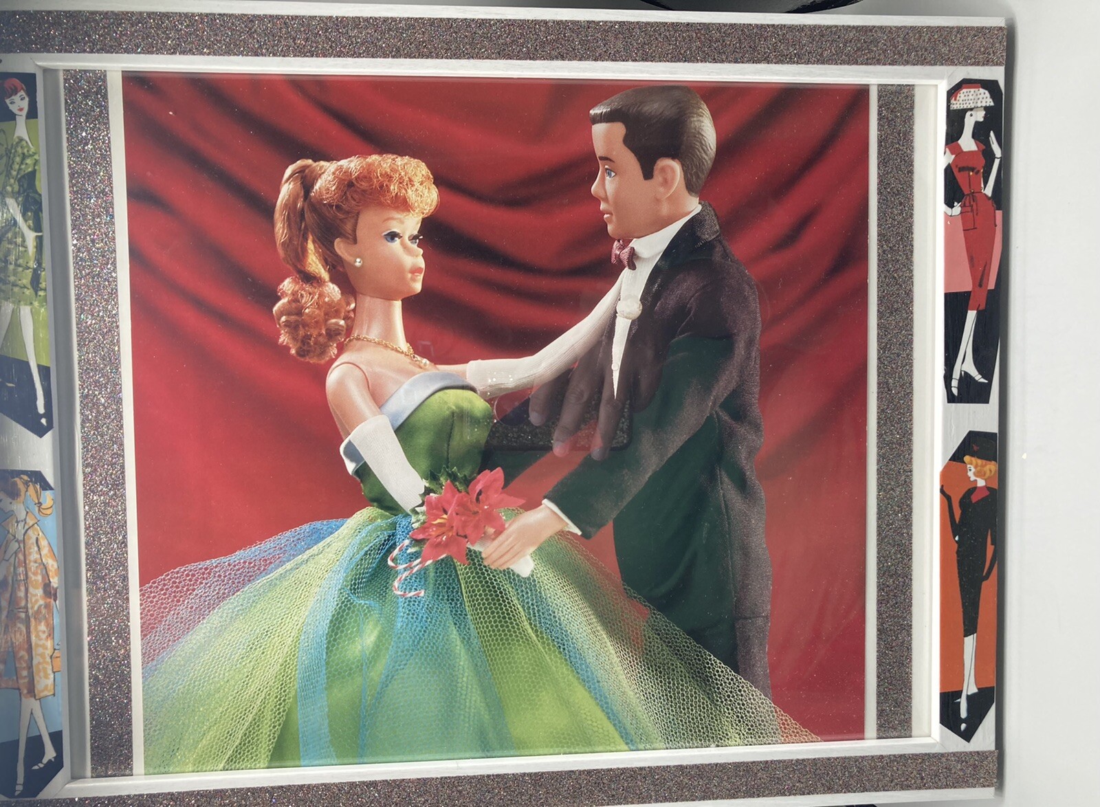 1960 BARBIE image #951 Prom Dress: “NO KEN, I’M NOT ENJOYING THIS OSCAR PARTY”