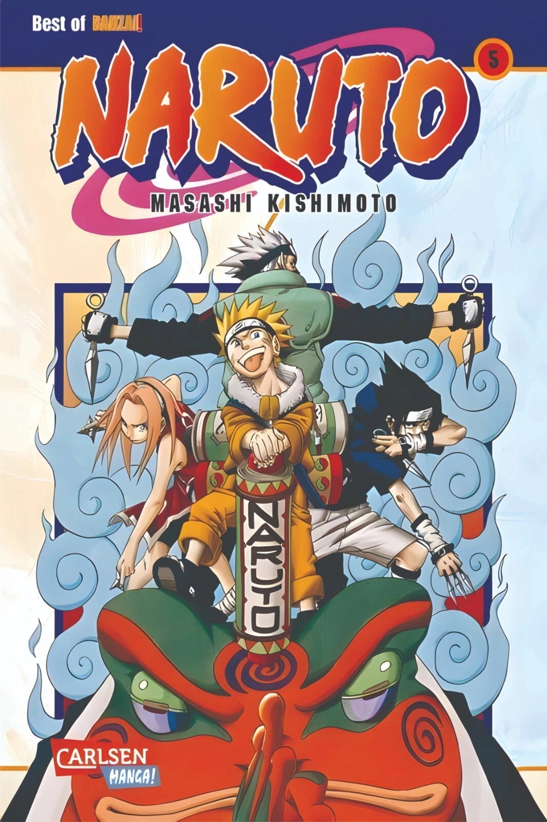 Naruto Manga Cover Poster print 11″x17″ home decor
