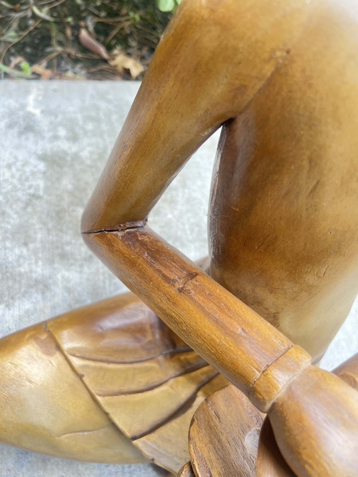 Three Set Of Musicians Wood Carved Statue for Home Decor, Gift Collectible