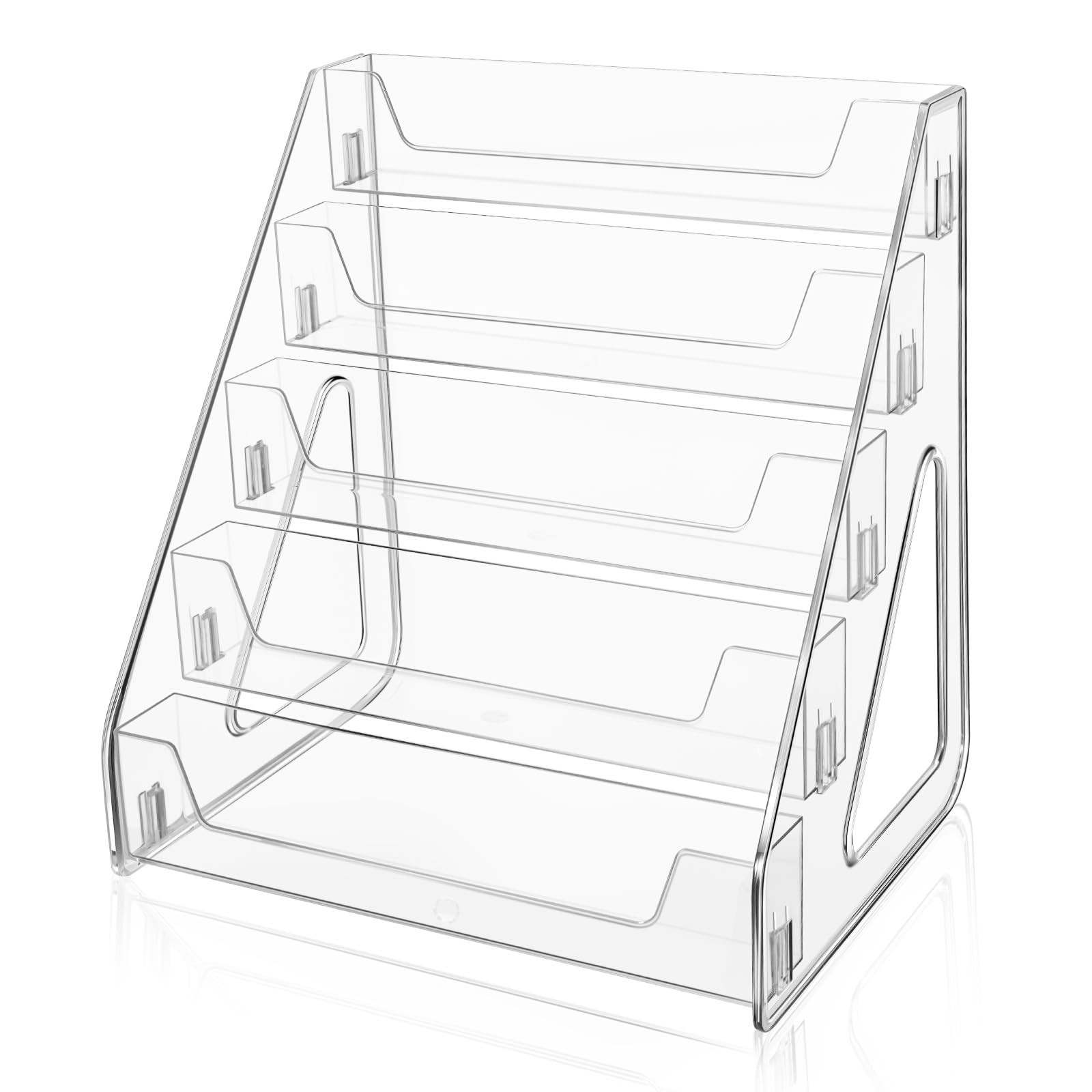 Trading Card Display Stand, PSA Card Display Acrylic Shelf, Vertical Holder f…