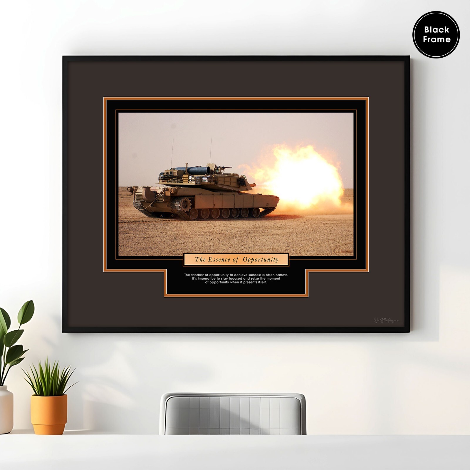 Motivational Poster, The Essence of Opportunity, Motivational Wall Art, Motivate