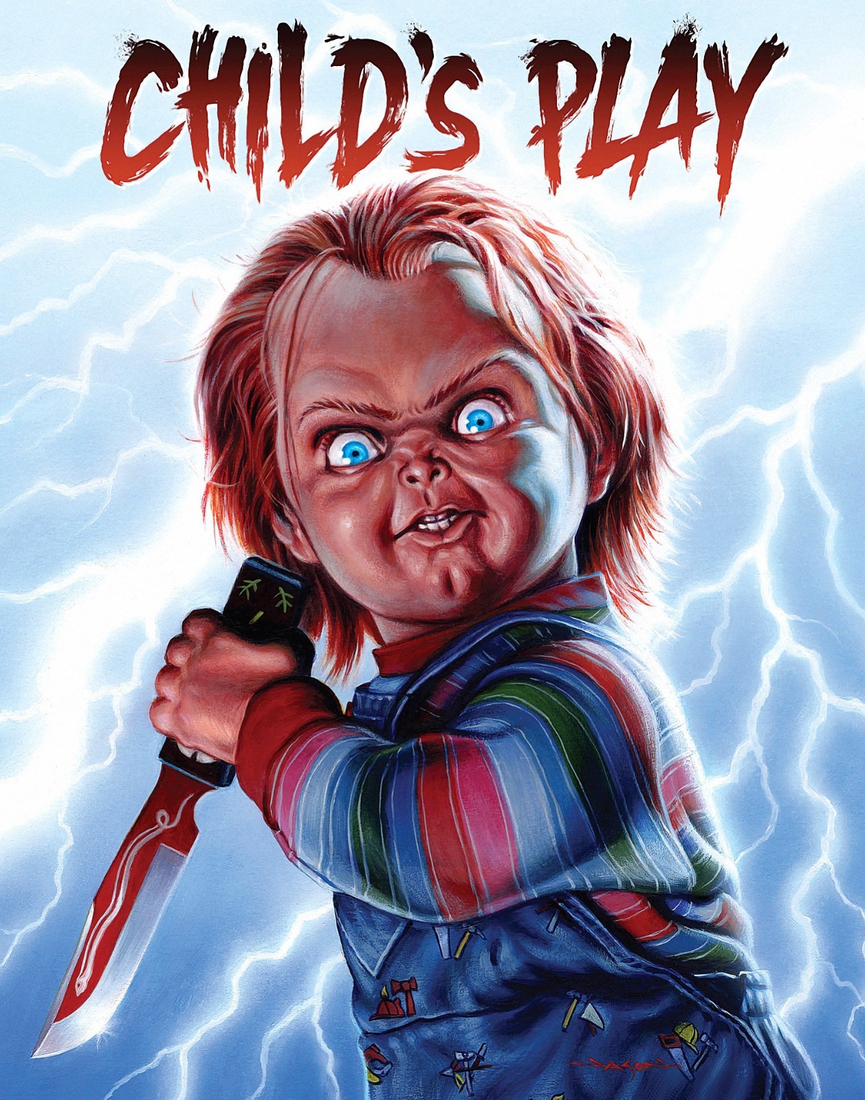 Child’s Play Movie Poster Print 12×18 24×36 Art Home Theater Film