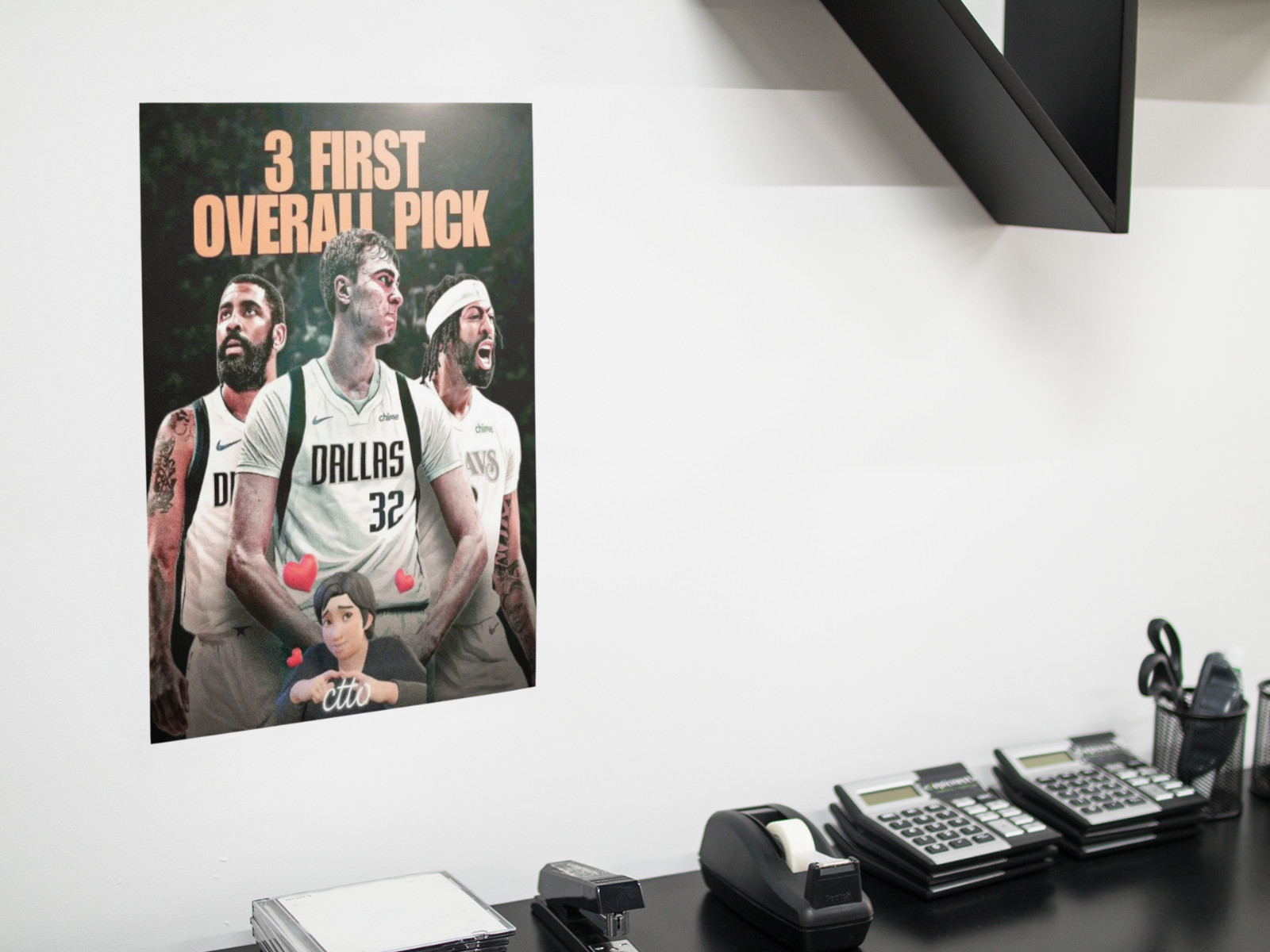 2025 Basketball Draft Top Picks Wall Vinyl Decal Poster Print Removable Adhesive