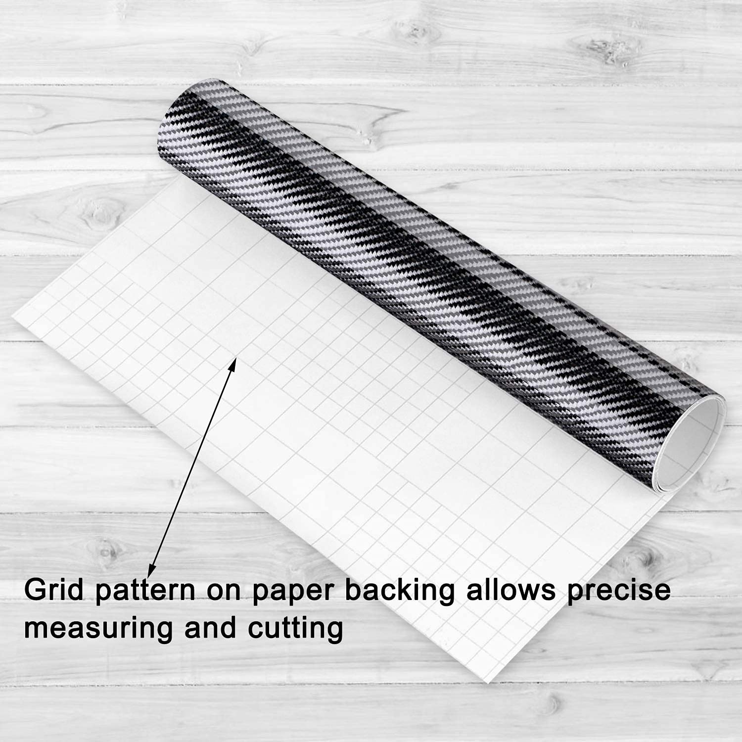 LZLRUN 7D Carbon Fiber High Gloss Vinyl Wrap Sticker with Air Realease Bubble…