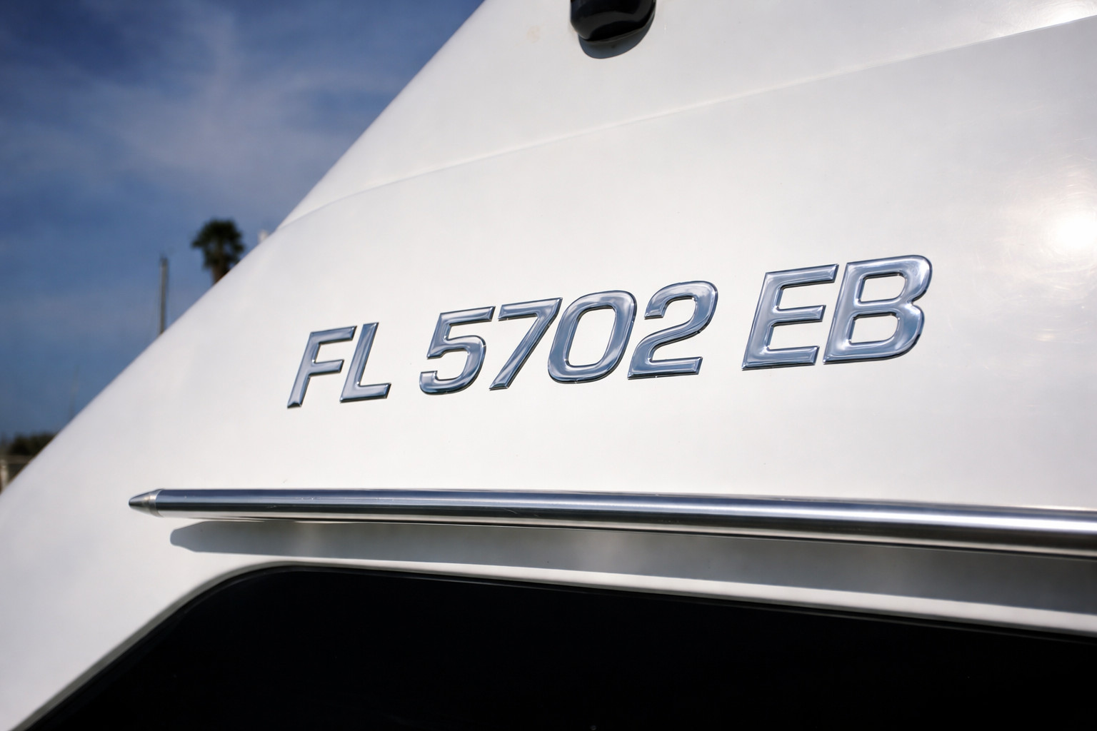 Premium Boat Registration Numbers 3” – Raised 3D Domed Marine Decals Chrome