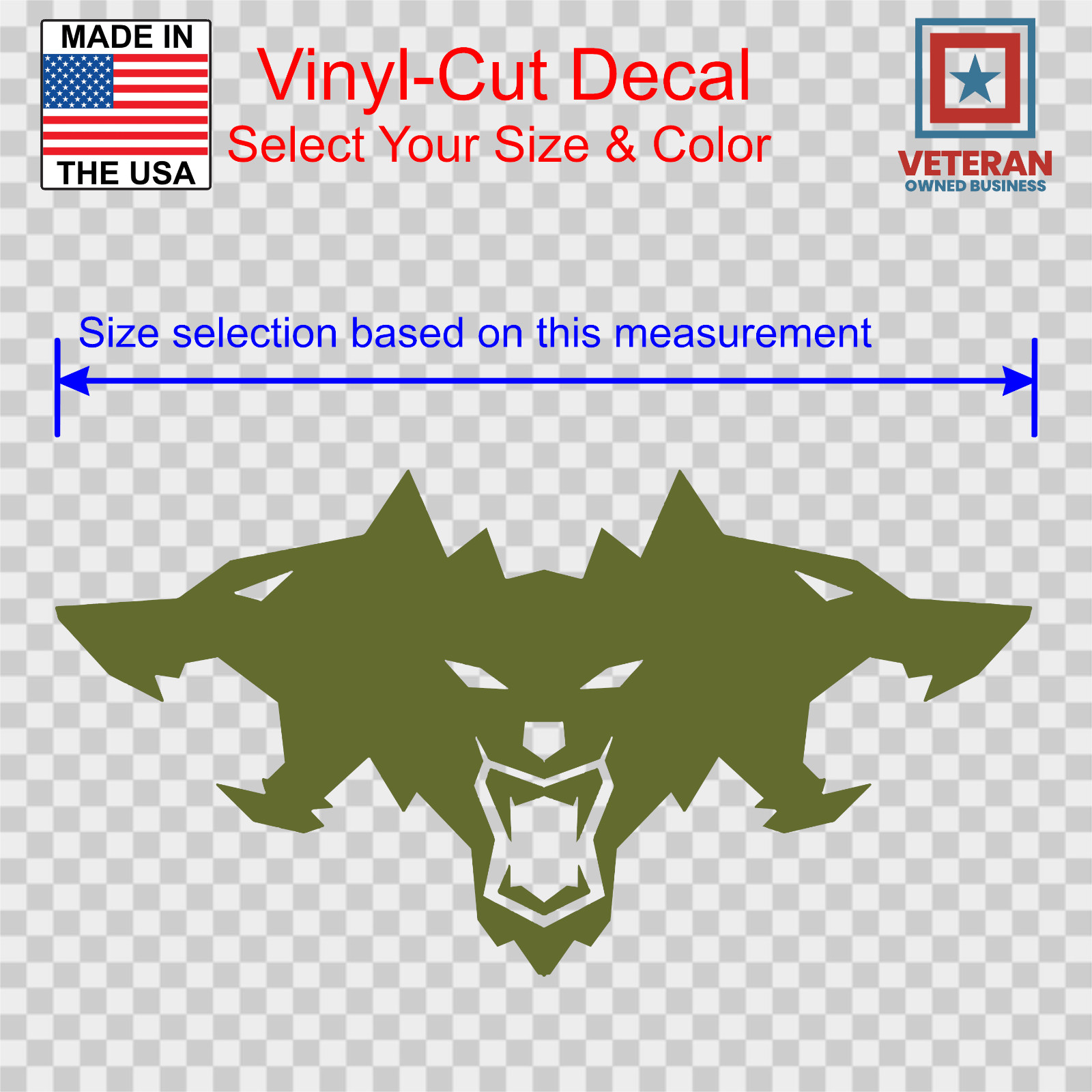 Cyberbeast Vinyl Decal – Aggressive Beast Logo Car Truck Sticker-Up To 22″ Wide