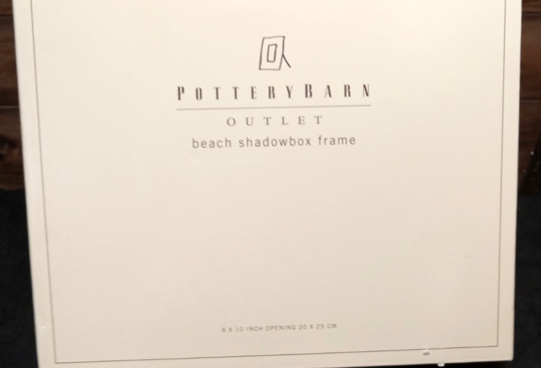 Pottery Barn Outlet Shadow Box Frame -Sundrop – 8″ x 10″