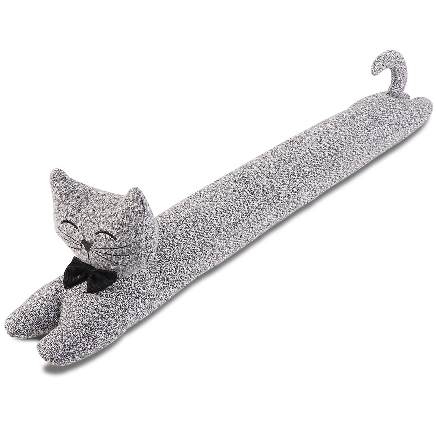 36 Inch 3LB Heavy Duty Under Door Draft Stopper Decorative Soundproof Cat