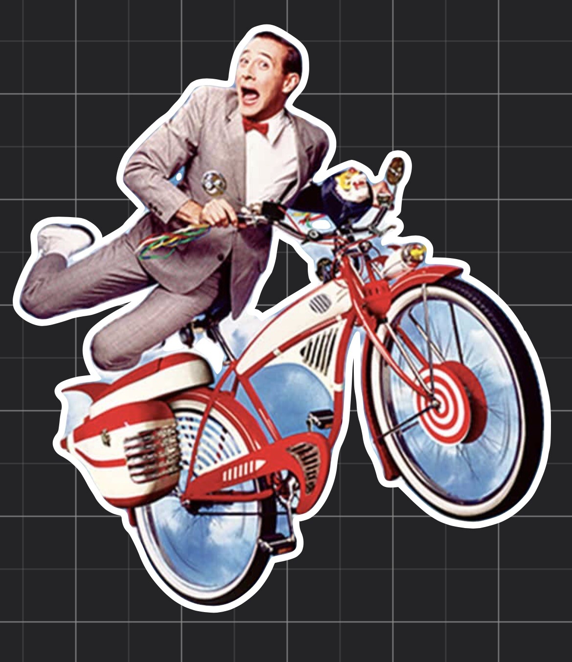 New Pee Wee Herman Vinyl Sticker Decal Die Cut High Gloss Big Adventure