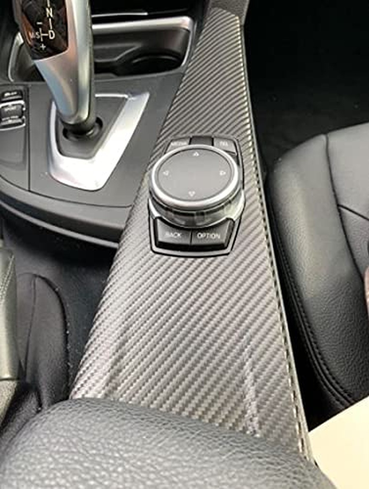 NA 3M 1080 Carbon Fibre Black Air-Release Vinyl Wrap Roll Including Toolkit (…