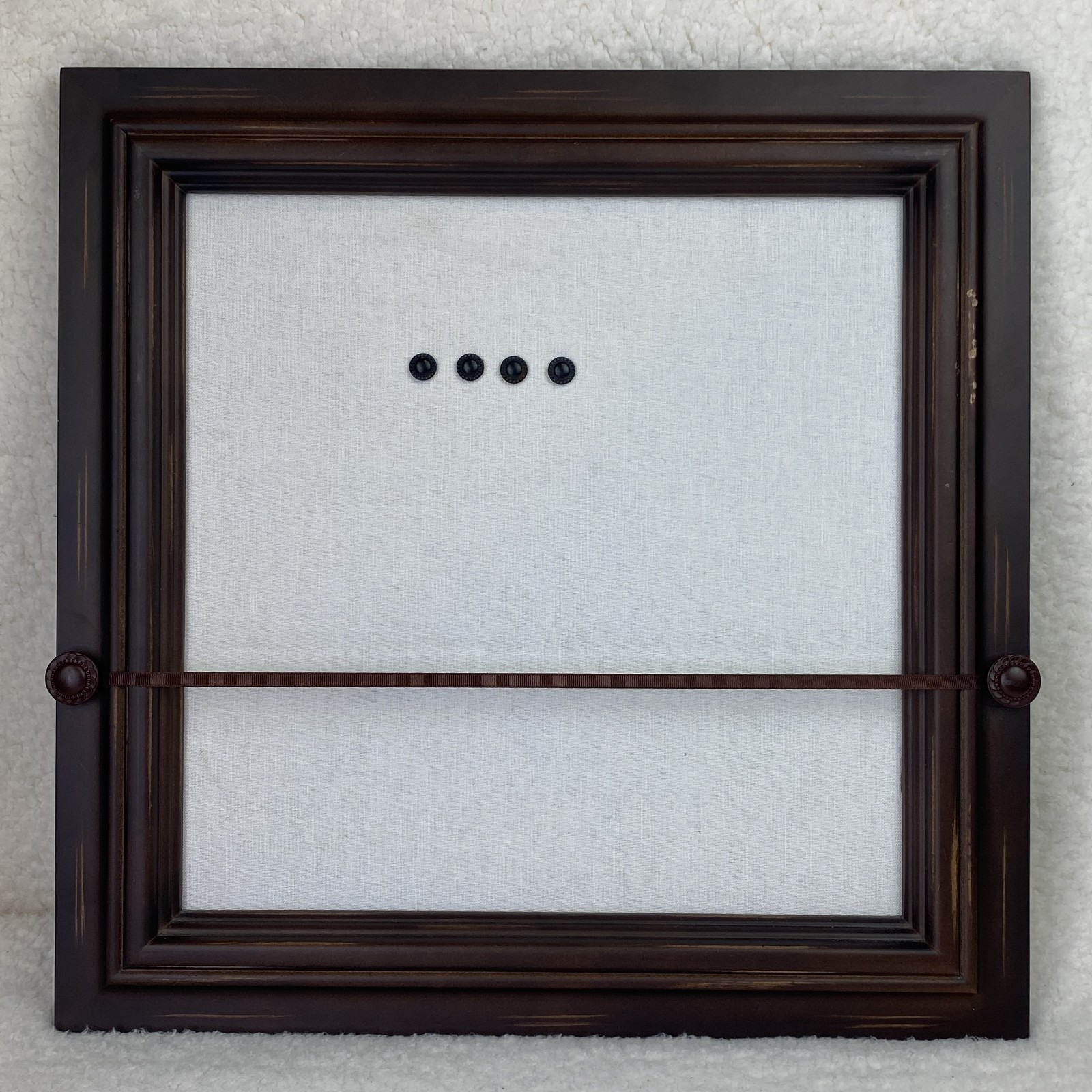 Creative Memories 18”x18” Brown Everyday Display with Magnets Scrapbook Frame