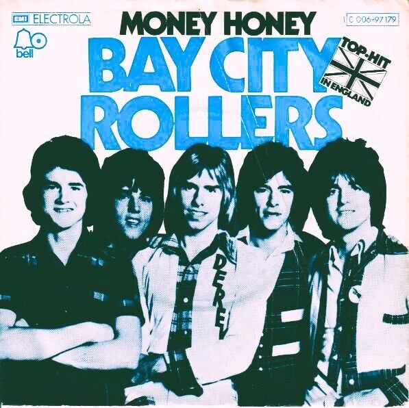 Bay City Rollers Money Honey Album Cover Poster Print 12 x 12