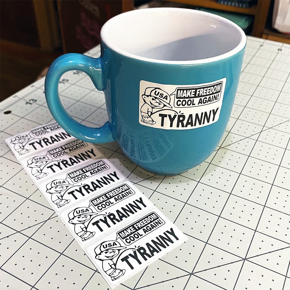 Piss On Tyranny Stickers Decals Make Freedom Cool Again Free Speech Anti 25+ PCS