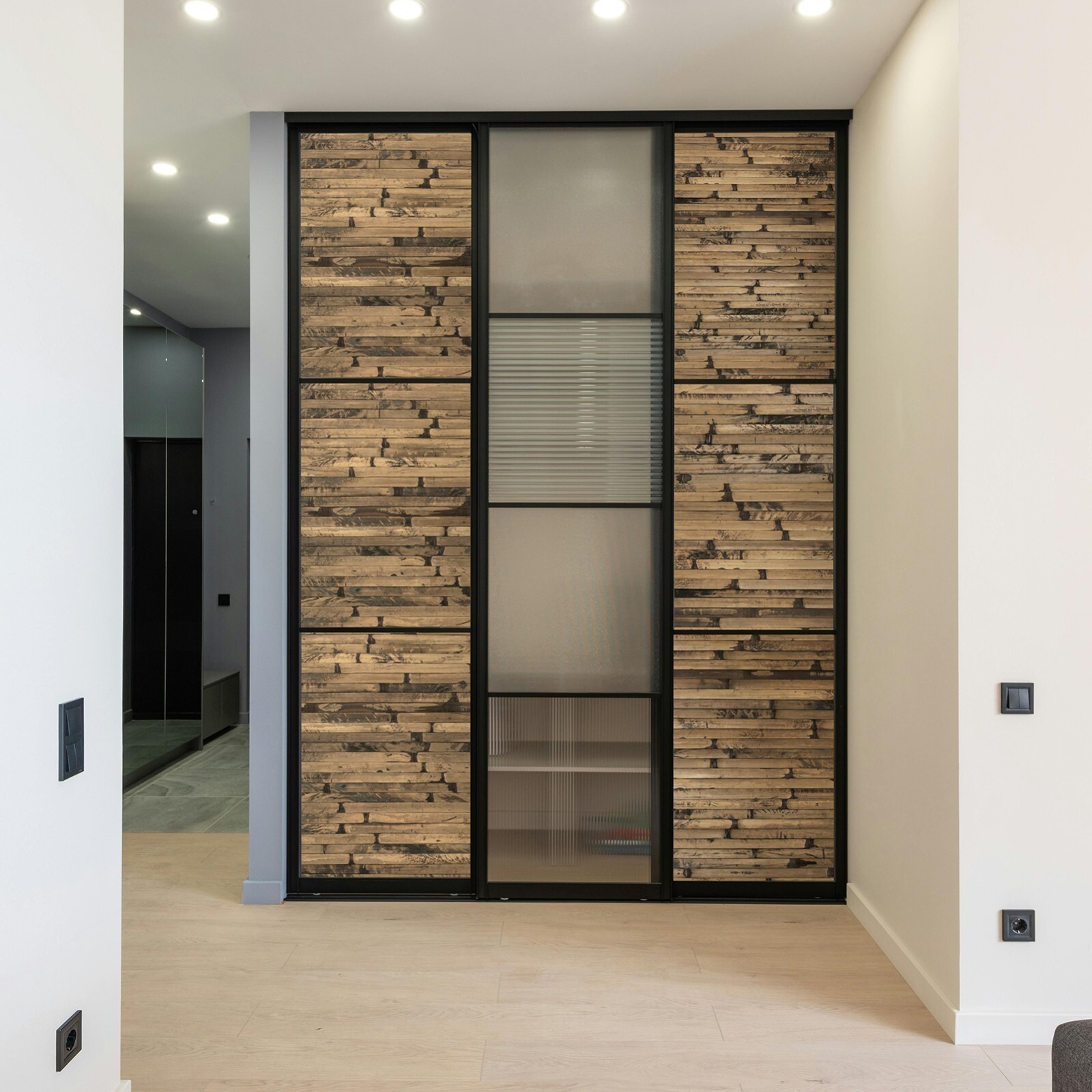 Art3d Bamboo Wall Panels for Interior Wall Decor48″H x 96″L Natural Panels