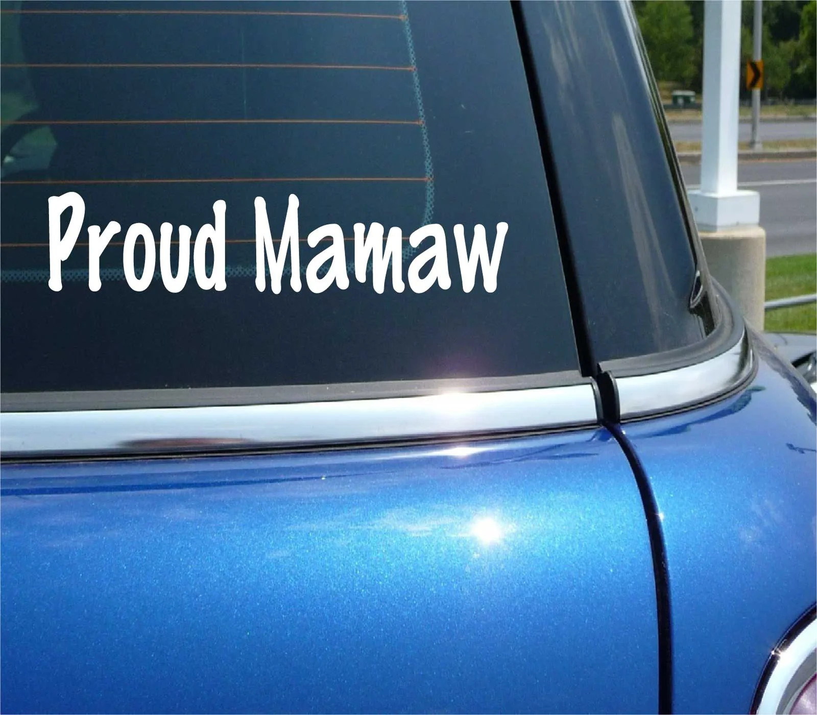 PROUD MAMAW DECAL STICKER FUNNY FAMILY LOVE GRANDKIDS GRANDCHILD CAR TRUCK