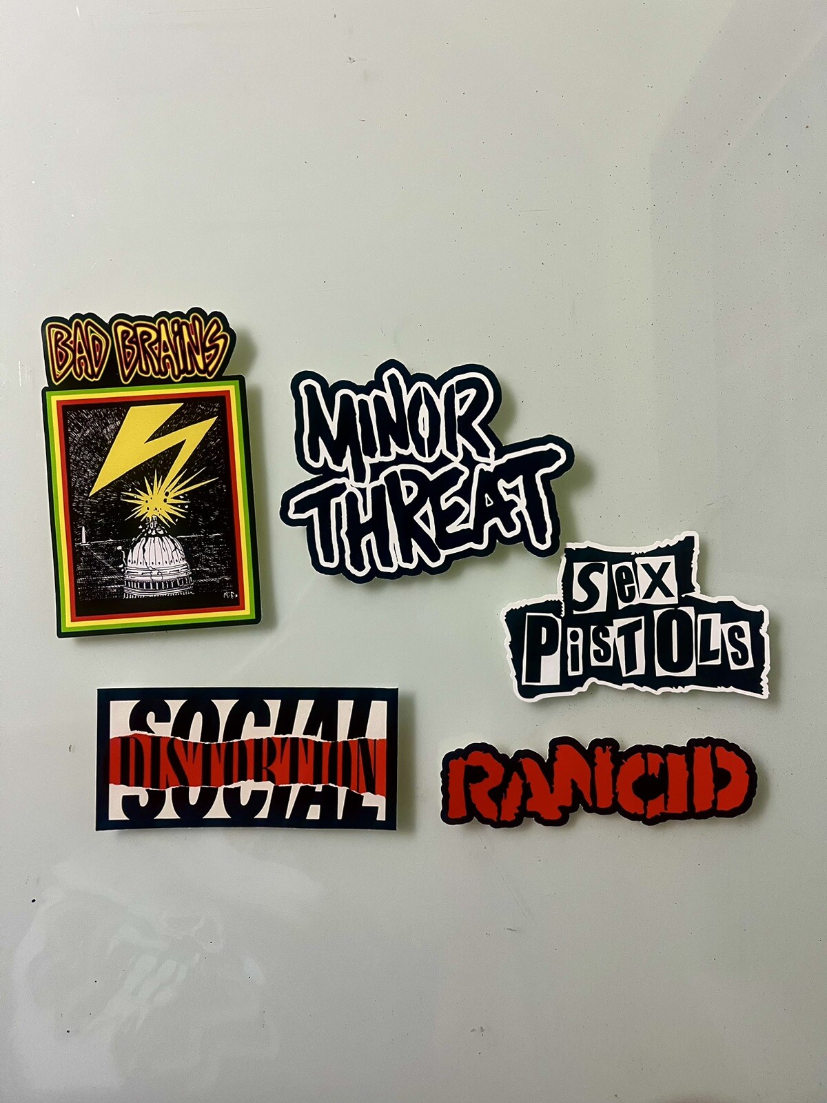 Punk Rock Sticker Pack – Misfits Minor Threat Social Distortion Descendants