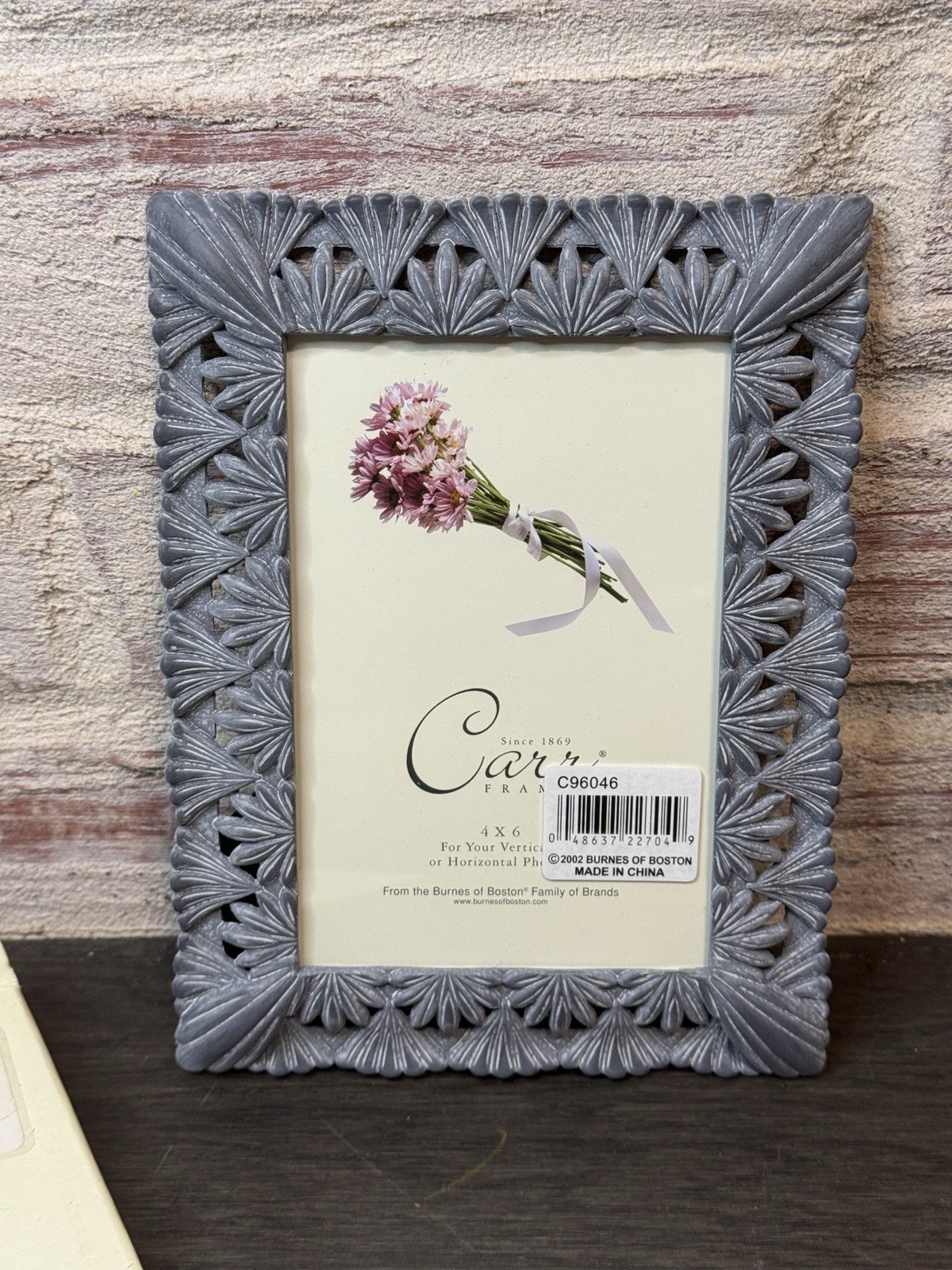 Carr 4×6 Picture Frames C96046 Sienne – Acanthus Leaves New In Box