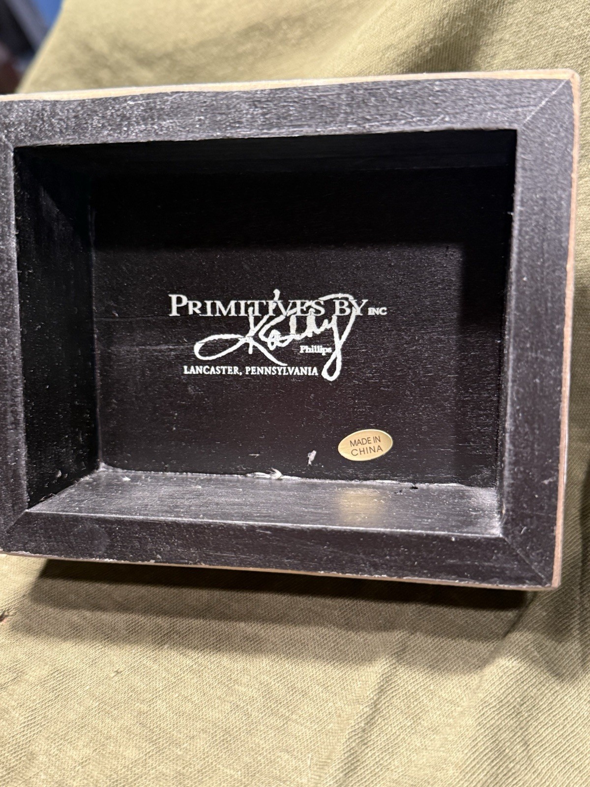 Primitives by Kathy 27214 Box Sign, 5 x 4-Inches, Call Me Grandma with extra