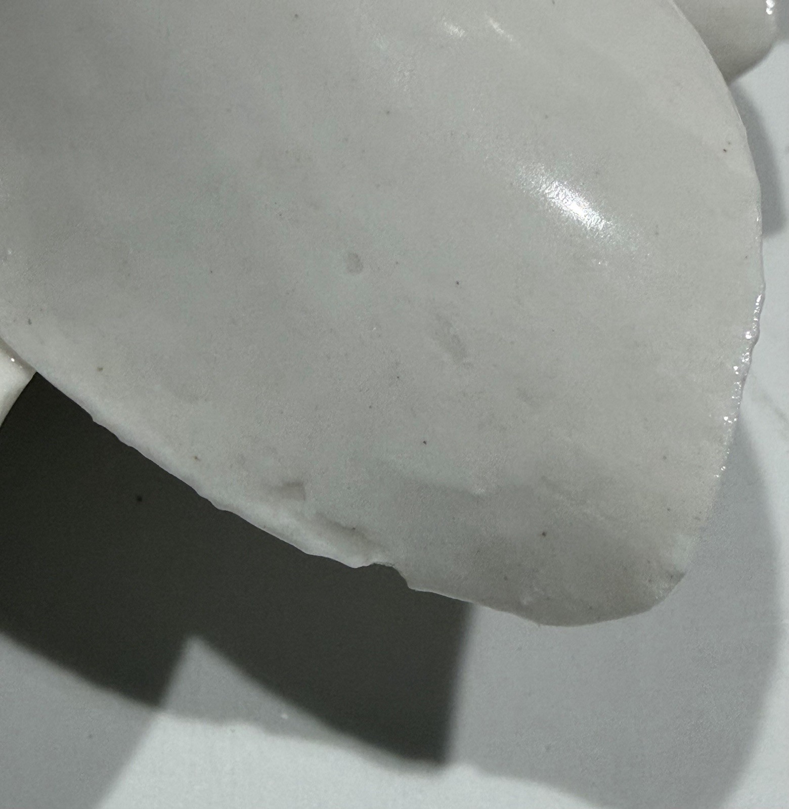 White 3-D Ceramic Petals-Magnolia/Flower-8” X 8” Wall Hanging READ