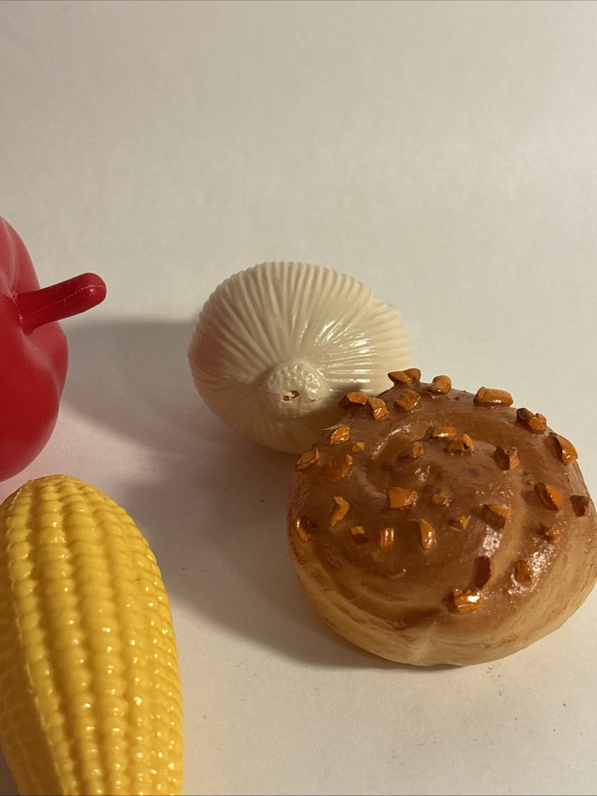 1990s Vintage Artificial Vegetable Lot Faux Food Kitchen Decor Props Plastic