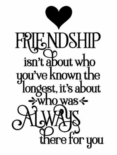 Friendship Quote Vinyl Decal Sticker – Home Car Wall Your Choice Different Clrs