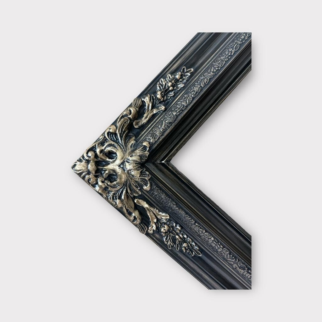 12 x 18 In Stock-Traditional compo XL ornate corners wood frame, OLD gold.