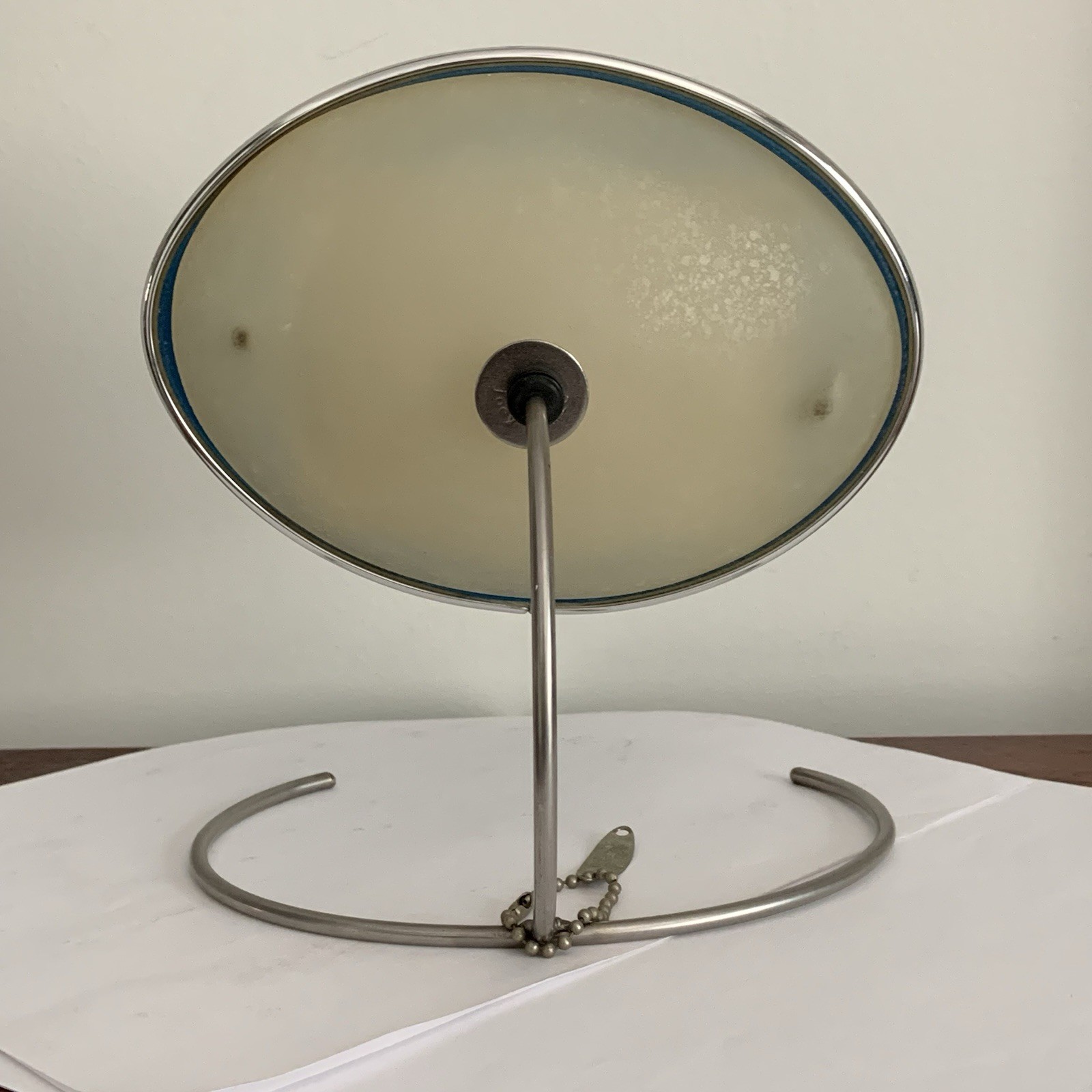 Joey Manic Picture Frame Single Cog Frame Blue Vintage 1990s Designer Decor