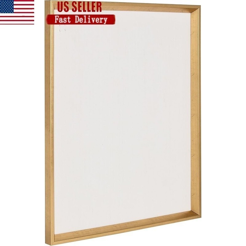 Framed Linen Fabric Memo Board Wall Organizer Home Office Photos Notes New