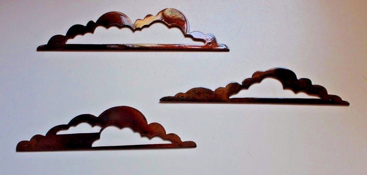 Cloud’s Small Metal Wall Art Accents – Size Varies