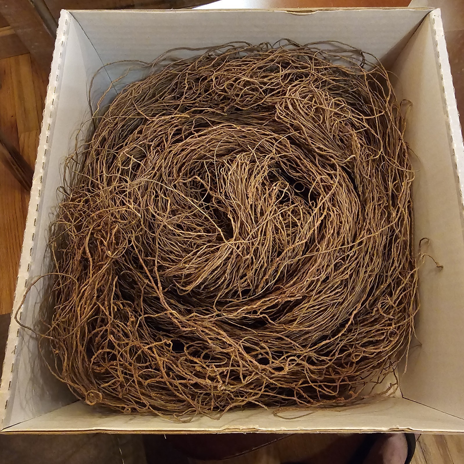 Natural Grapevine Rustic Garland Wreath Pulp Vine Holiday Living DIY Crafts 6 FT