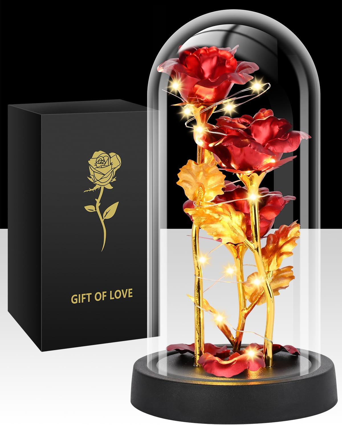 Valentines Day Rose Gifts for Her, Womens Gift for Birthday Gifts