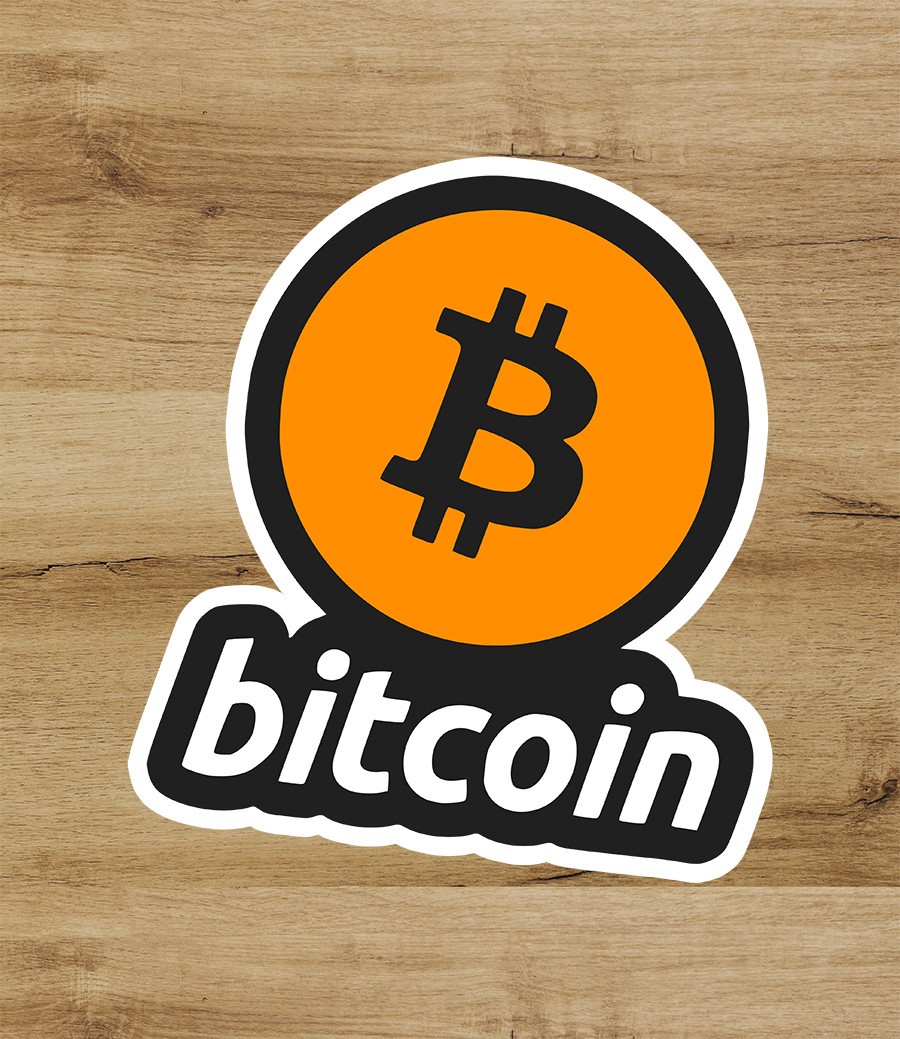Bitcoin BTC premium 9 sticker pack crypto weatherproof vinyl decal 3 inches