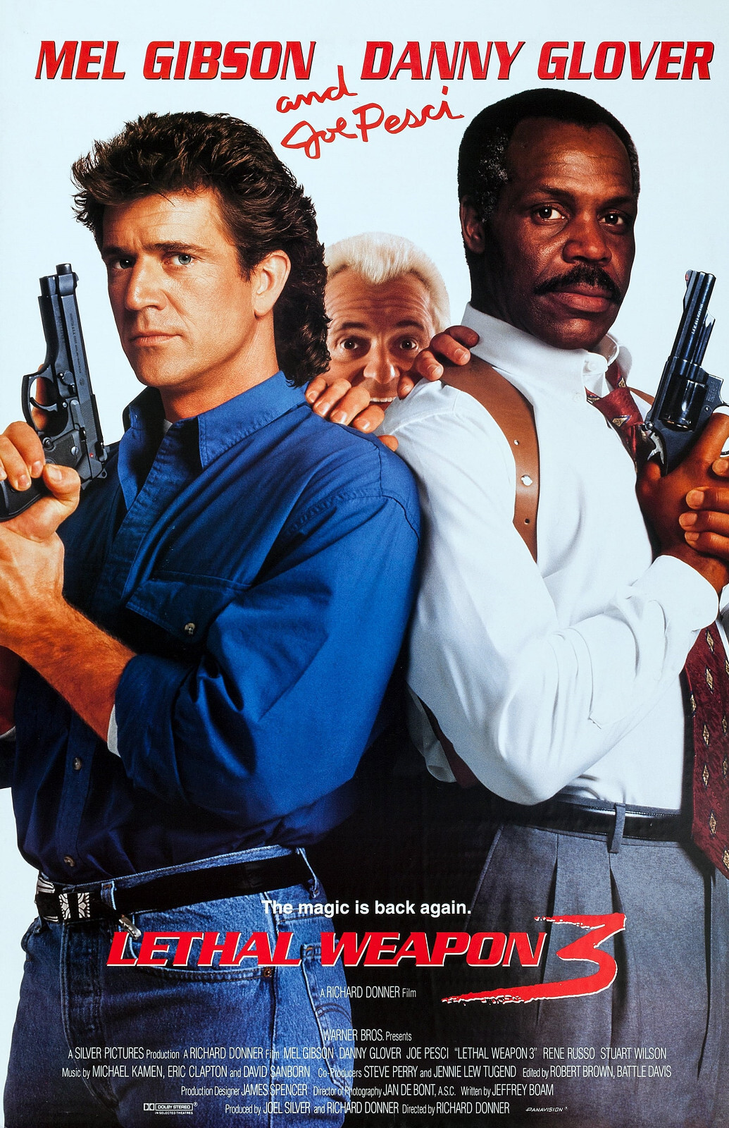 AA2693 Lethal Weapon 3 Film By Richard Donner 1992 Movie Poster 11×17