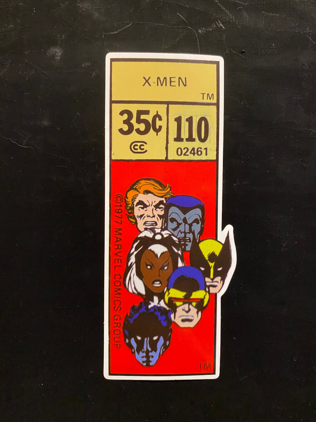 Vintage X-Men Marvel Corner Box 5″ Decal Vinyl sticker John Byrne Claremont Era!