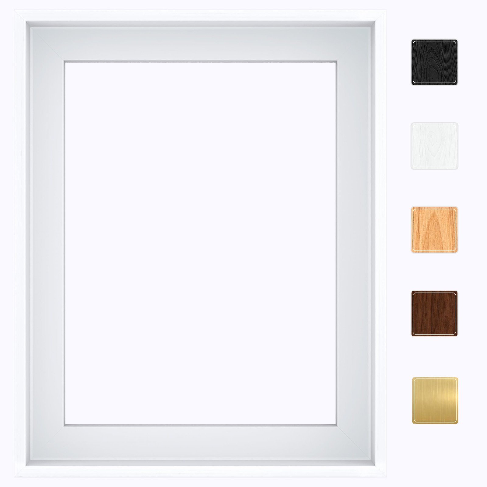 Canvas Floater Frame -Floating Frame for 1 1/4″ Deep Canvas Wall Art