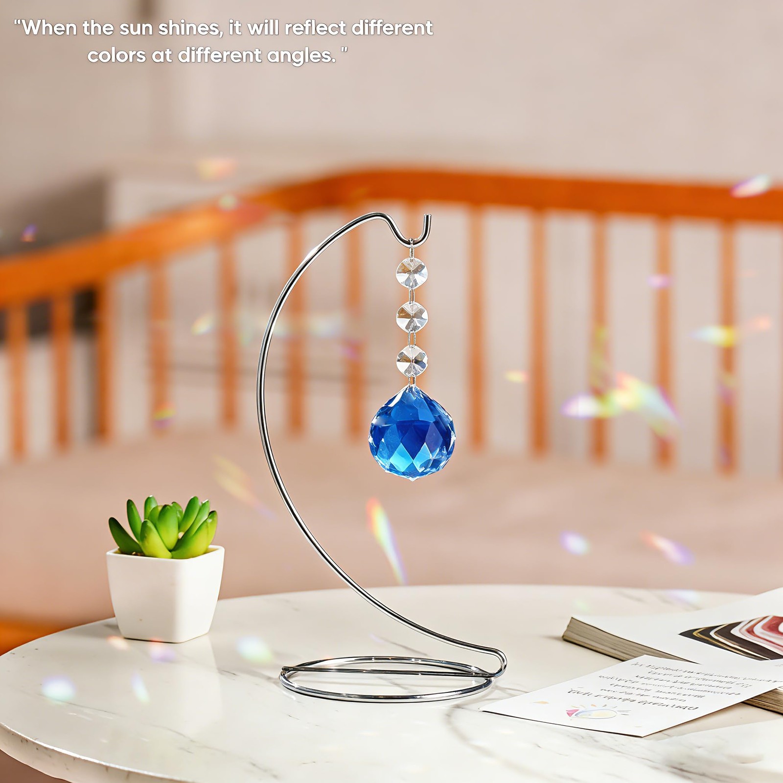 Linyalmy 9-In Memorial Giftssympathy Gifts For Loss Of Loved One40Mm Crystal