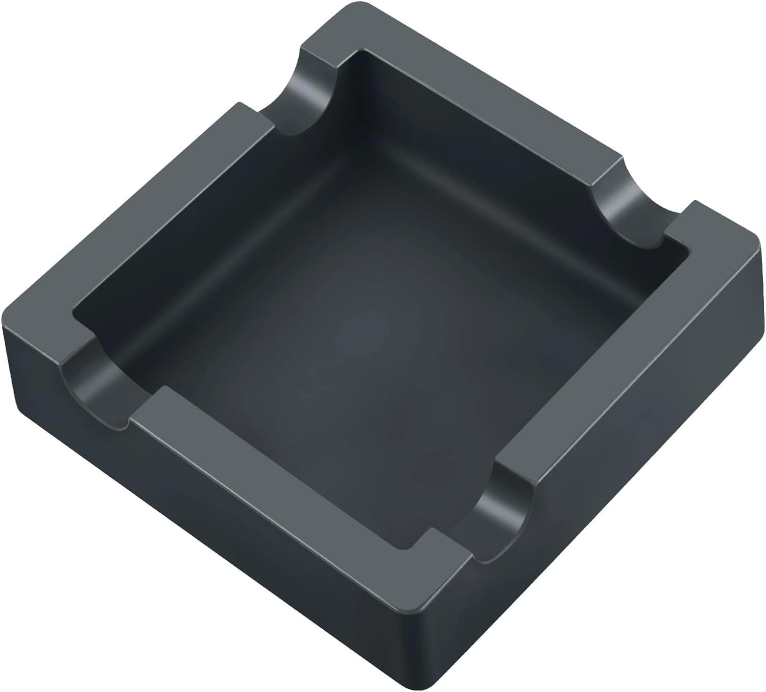 Black Silicone Cigar Ashtray Large Outdoor Patio Ash Tray