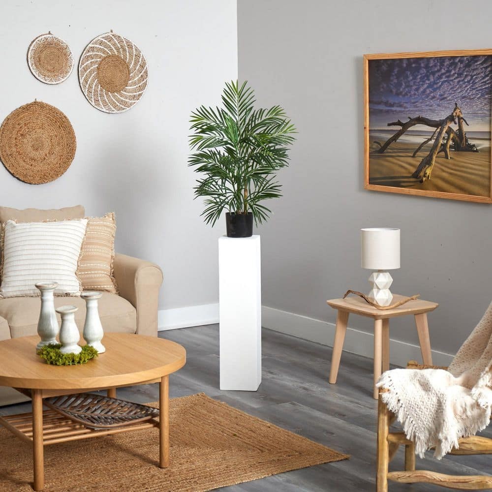 Nearly Natural Artificial Areca Palm Tree 2.5 ft. UV Resistant Indoor Outdoor