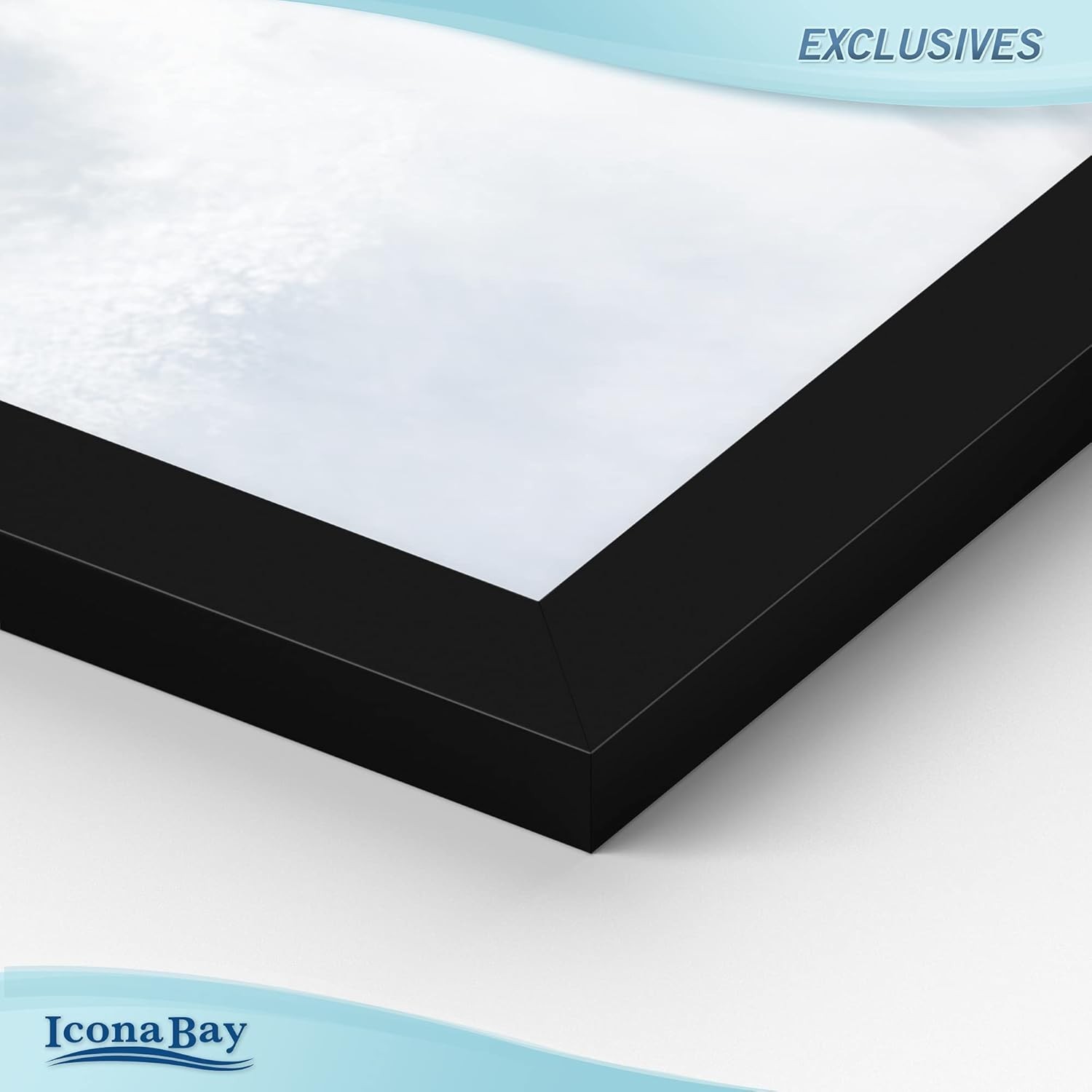 Elegant Black 4×6 Picture Frames – 6 Pack, Tabletop or Wall Mount Safety Assured